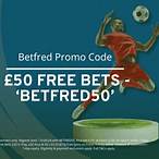 betfred 50 free bet promo code